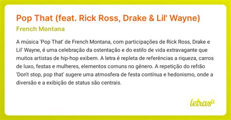 Letra de Rick Ross, Drake .